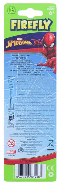 SPIDER-MAN elektrinis dantų &scaron;epetėlis &ndash; nuotrauka 2