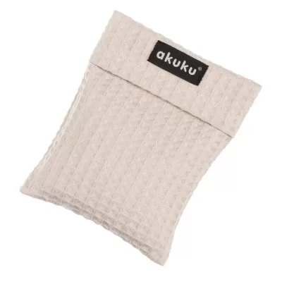 Akuku vy&scaron;nių kauliukų pagalvėlė, A0635_beige &ndash; nuotrauka 2