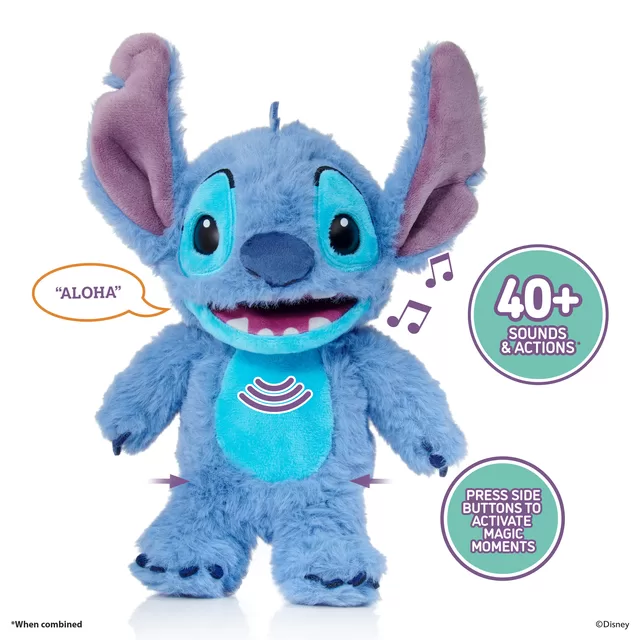REAL FX STITCH Palm Puppetronic interaktyvus gyvūnėlis - Stitch &ndash; nuotrauka 2