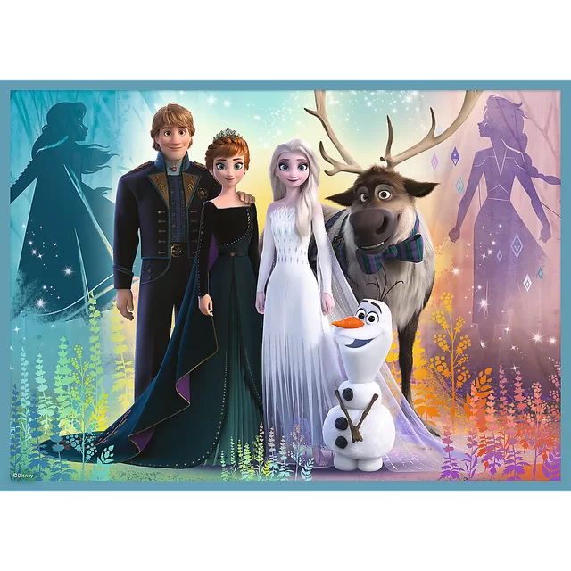 FROZEN TREFL 4 dėlionių rinkinys &ndash; nuotrauka 5
