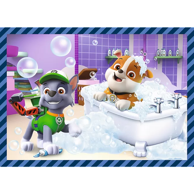 TREFL PAW PATROL 4 dėlionių rinkinys &bdquo;&Scaron;uniukas-patrulis&ldquo; &ndash; nuotrauka 4