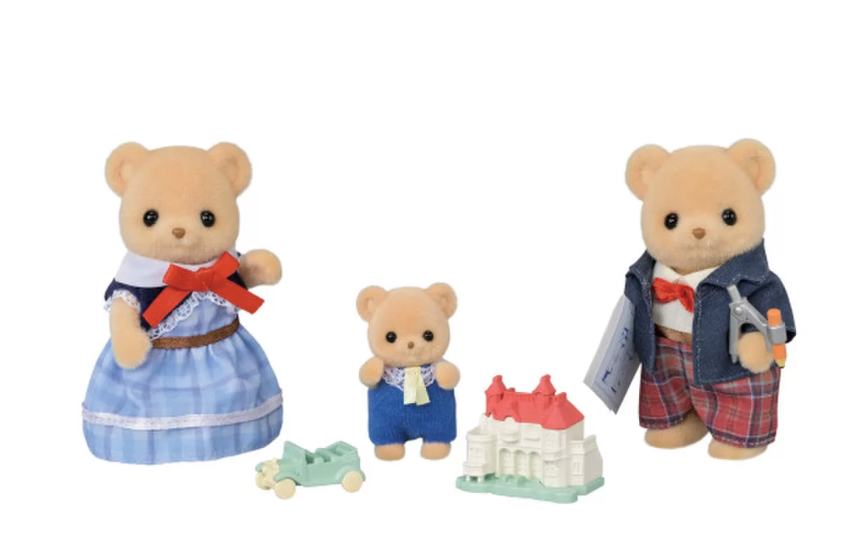 SYLVANIAN FAMILIES Sausaininių me&scaron;kučių &scaron;eimynėlė &ndash; nuotrauka 2