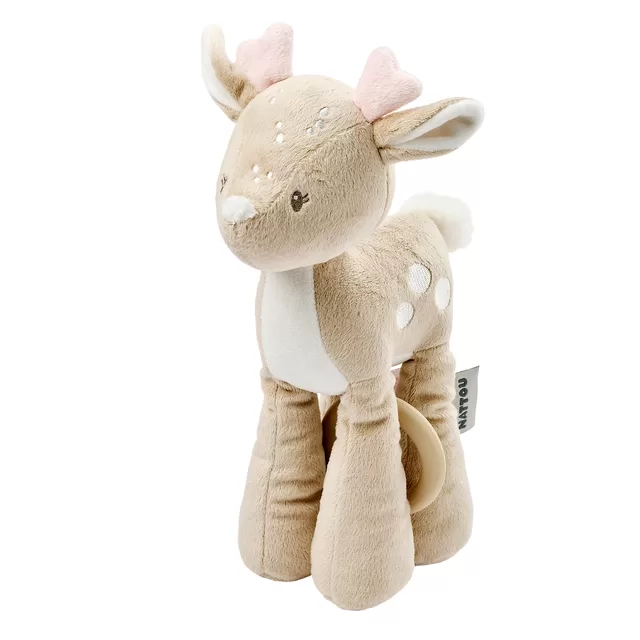 NATTOU Fanfan musical plush toy doe, 26cm &ndash; nuotrauka 2