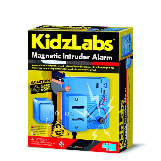 4M KidzLabs Rinkinys &bdquo;Magnetinė signalizacija&ldquo; &ndash; nuotrauka 2