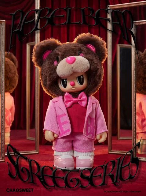 REBEL BEAR Spalvinga beždžionėlė "Street", 18 cm &ndash; nuotrauka 8