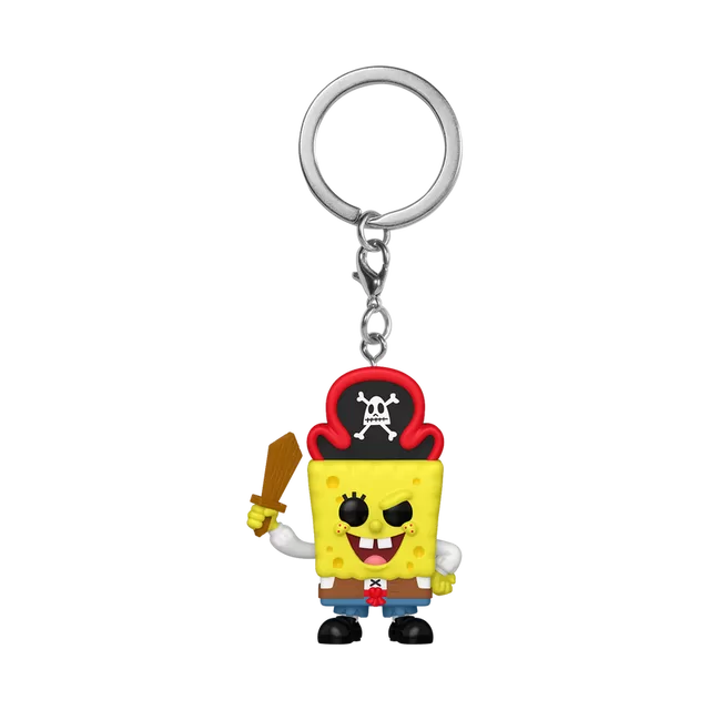 FUNKO POP! Raktų pakabutis: SpongeBob SquarePants (Pirate) &ndash; nuotrauka 2