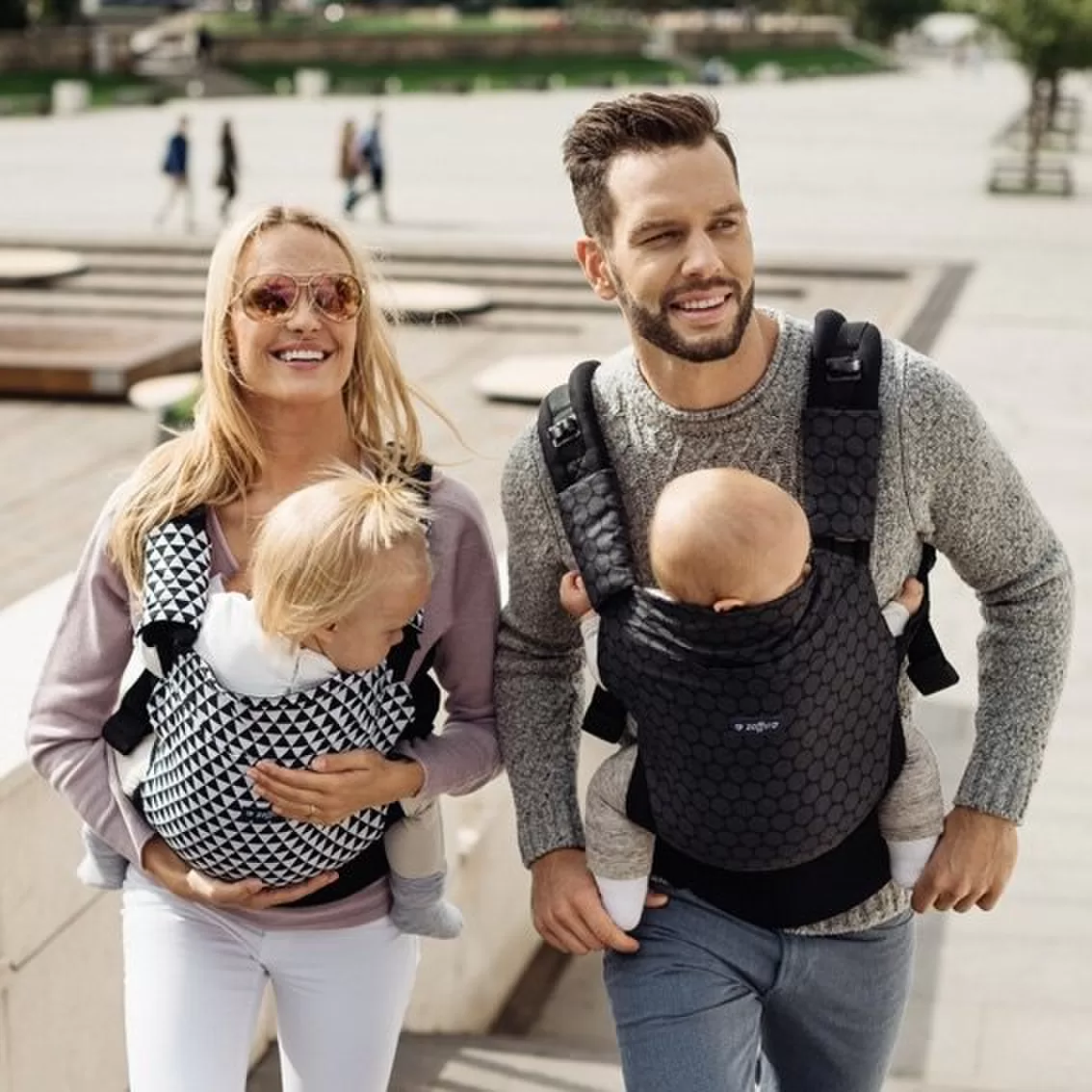Zaffiro ne&scaron;ioklė ergonominė, grafitas, apskritimai, Care &ndash; nuotrauka 5
