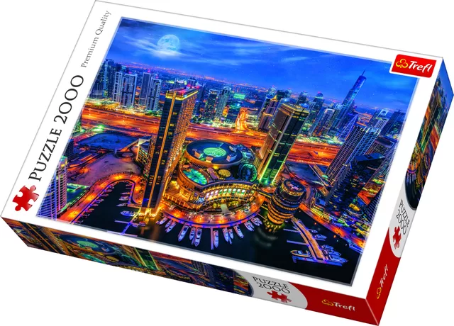 TREFL PUZZLES TREFL dėlionė &bdquo;Dubajus&ldquo;, 2000 det. &ndash; nuotrauka 2