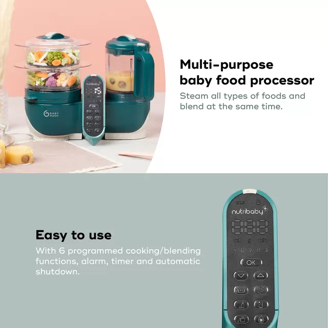 Babymoov trintuvas garintuvas Nutribaby + 6/1 žalias A001136 A001136 &ndash; nuotrauka 5