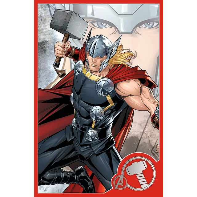 TREFL AVENGERS Dėlionių rinkinys &bdquo;Tavo herojus&ldquo;, 3 x 50 det. &ndash; nuotrauka 3