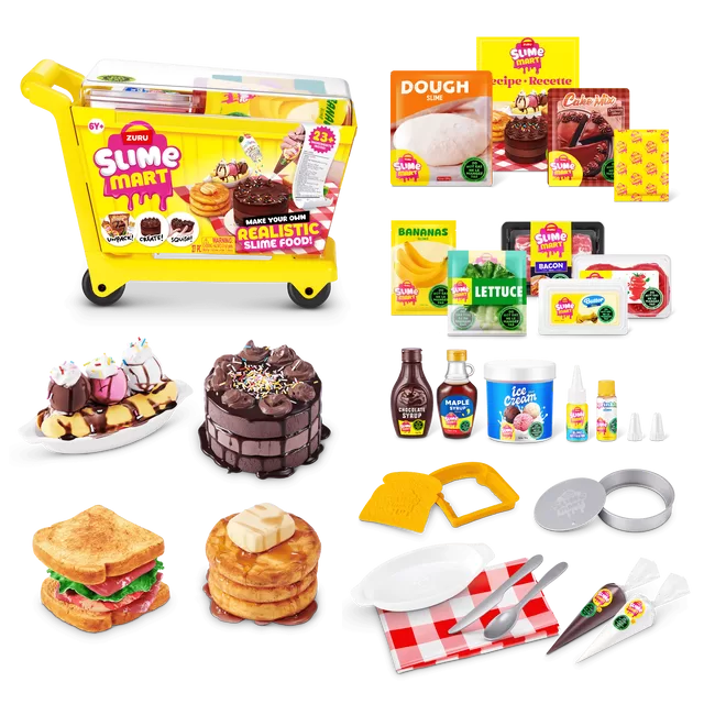 SLIME MART SLIME gaminimo rinkinys &bdquo;Shopping Cart" &ndash; nuotrauka 2