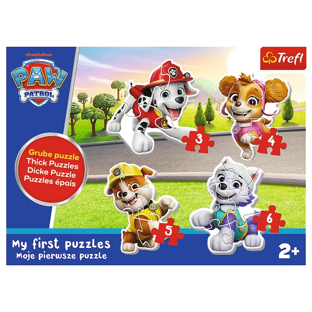TREFL PAW PATROL Klasikinė mažylių dėlionė &bdquo;&Scaron;unyčiai-patruliai" &ndash; nuotrauka 2