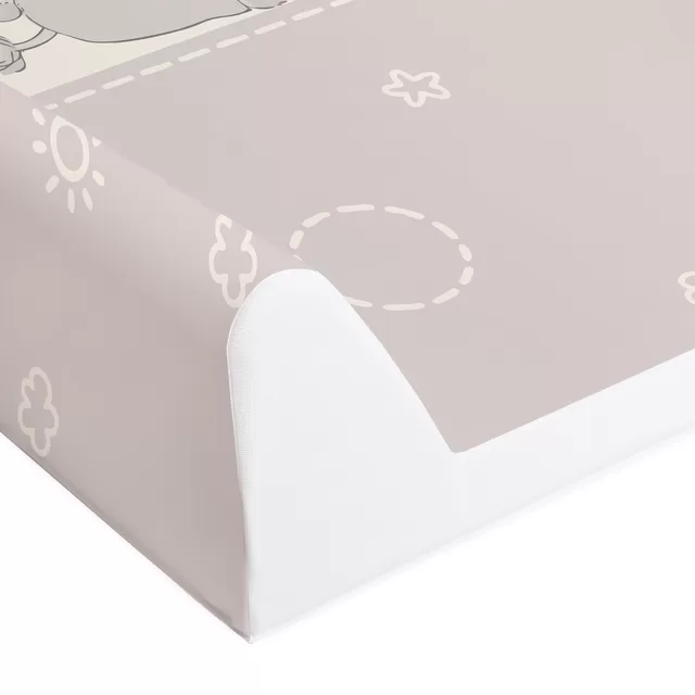 Cebababy vystymo lenta 70 cm, kietu pagrindu, Comfort ančiukai, ruda &ndash; nuotrauka 2