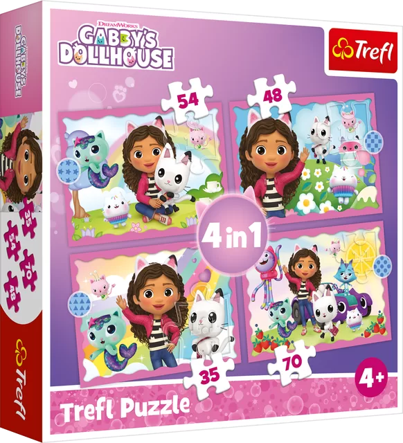 GABBY&acute;S DOLLHOUSE TREFL Dėlionių rinkinys &ndash; nuotrauka 2