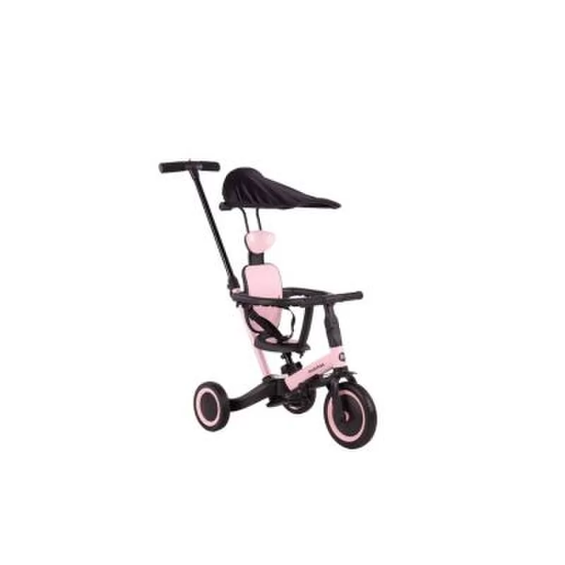 Balansinis dviratukas/triratukas Moovkee Mike Pro, Sweet pink &ndash; nuotrauka 2
