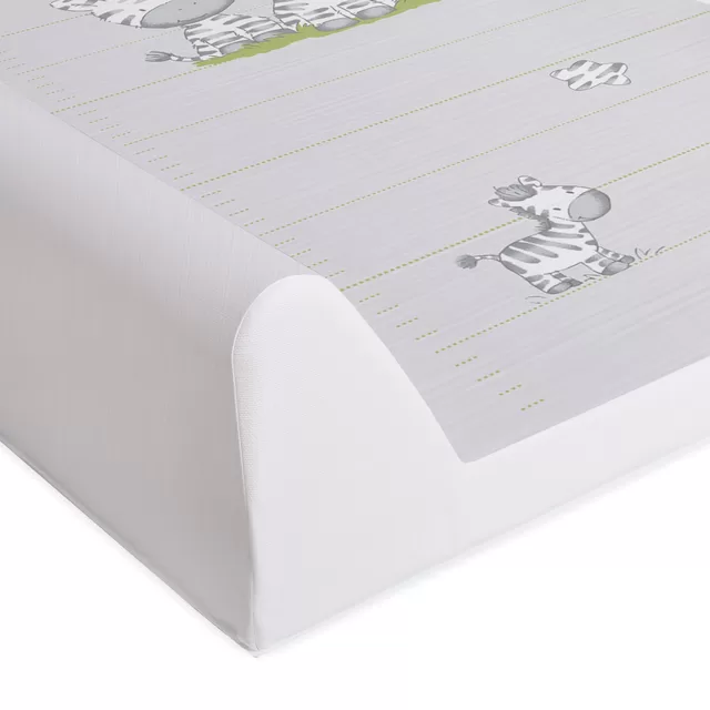 Cebababy vystymo lenta 80 cm, kietu pagrindu, Comfort zebras, pilka &ndash; nuotrauka 3