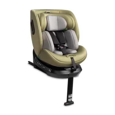Vaiku Baze Autokėdutė Caretero Bosco I-size 0-36 kg., 360&deg;, Olive &ndash; nuotrauka 2
