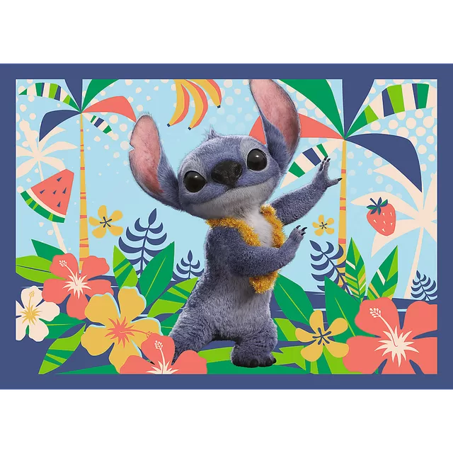 TREFL DISNEY STITCH 4 dėlionių rinkinys &ndash; nuotrauka 2