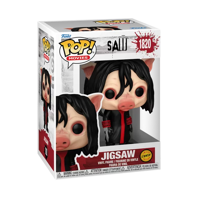 FUNKO POP! Vinilinė figūrėlė: Saw - Jigsaw (w/ Chase) &ndash; nuotrauka 3