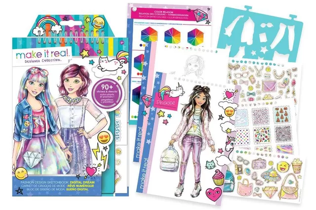 MAKE IT REAL Dizainerio eskizų knygelė &bdquo;Emocijos&ldquo; &ndash; nuotrauka 2