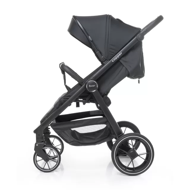 4Baby sportinis vežimėlis COPPER juodas &ndash; nuotrauka 3