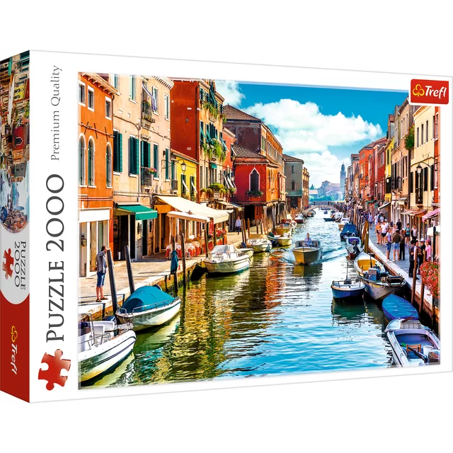 TREFL PUZZLES TREFL dėlionė &bdquo;Venecija&ldquo;, 2000 det. &ndash; nuotrauka 3