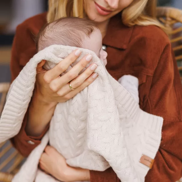 BabyOno pledas merino vilnos &scaron;viesiai Baltas 1648/03 1648/03 &ndash; nuotrauka 7