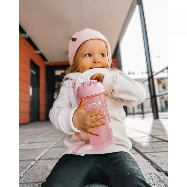 Twistshake gertuvė su &scaron;iaudeliu nuo 6mėn., 360 ml, rausva 78588 &ndash; nuotrauka 4