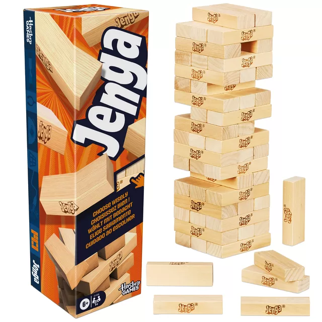 HASBRO GAMING JENGA Žaidimas &bdquo;Jenga&ldquo; &ndash; nuotrauka 3
