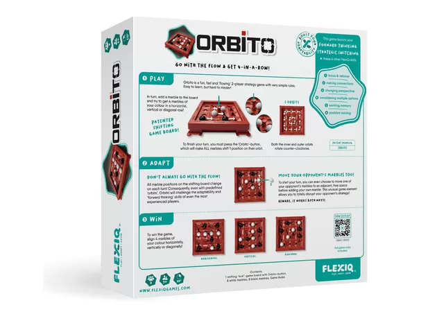 FLEXIQ Stalo žaidimas &bdquo;Orbito&ldquo; &ndash; nuotrauka 2
