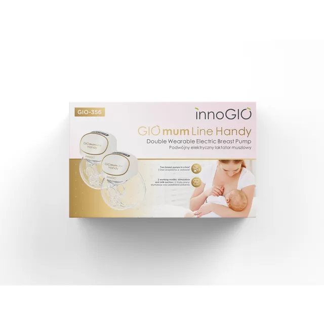 InnoGiO elektrinis laisvų rankų pientraukis dvigubas GIOmum GIO-356 &ndash; nuotrauka 8