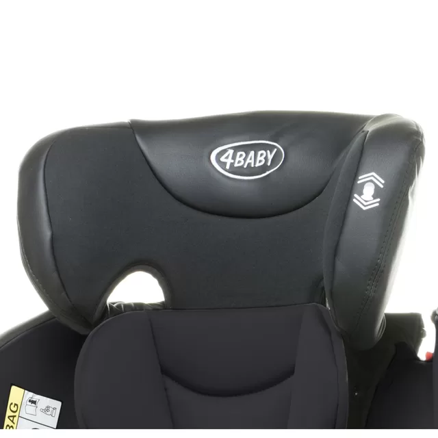 4Baby autokėdutė ROTO-FIX 0-36 KG juoda &ndash; nuotrauka 12