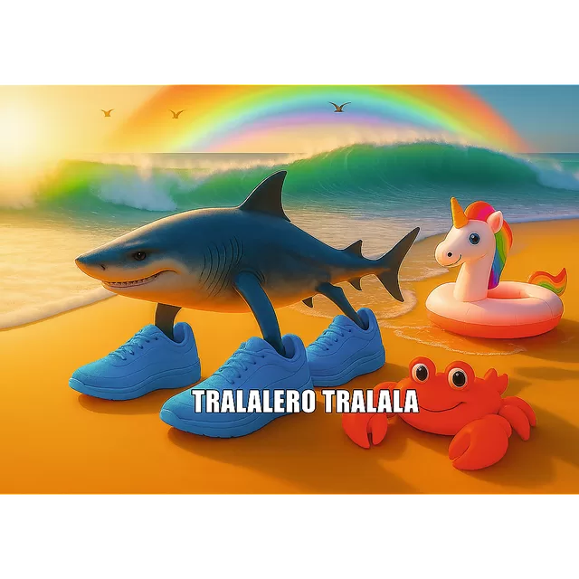 TREFL BRAINROT Dėlionė &bdquo;Tralalero Tralala&ldquo;, 200 det. &ndash; nuotrauka 2