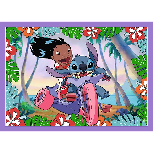 STITCH TREFL 4 dėlionių rinkinys &bdquo;Lilo&&ldquo; &ndash; nuotrauka 5