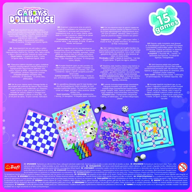 TREFL GABBY&acute;S DOLLHOUSE 15 in 1 žaidimas &ndash; nuotrauka 2