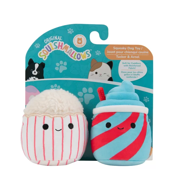 SQUISHMALLOWS &Scaron;uns žaislai, 9 cm, 2 vnt. &ndash; nuotrauka 8