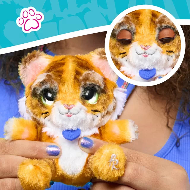 FURREAL MY MINI&acute;S LITTLE HUGS Interaktyvus pliu&scaron;inis gyvūnėlis, 13 cm &ndash; nuotrauka 10