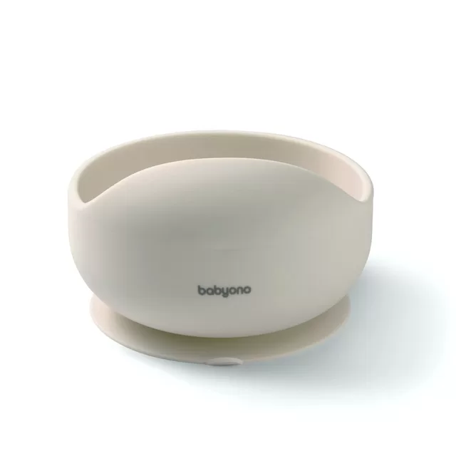 BabyOno lėk&scaron;tutė silikoninė neslystanti kreminė 1481/04 &ndash; nuotrauka 2