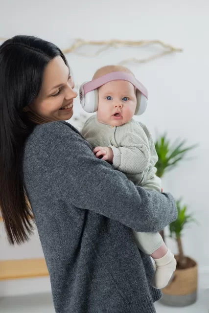 Haspro apsauginės ausinės kūdikiams rožinės BE05G BE05G &ndash; nuotrauka 7