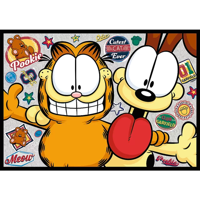 TREFL GARFIELD 4x250 det. dėlionių rinkinys &bdquo;Garfieldas&ldquo; &ndash; nuotrauka 5