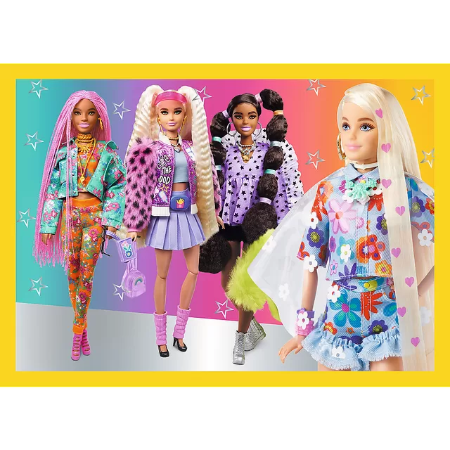 Barbie TREFL 4 dėlionių rinkinys &ndash; nuotrauka 2