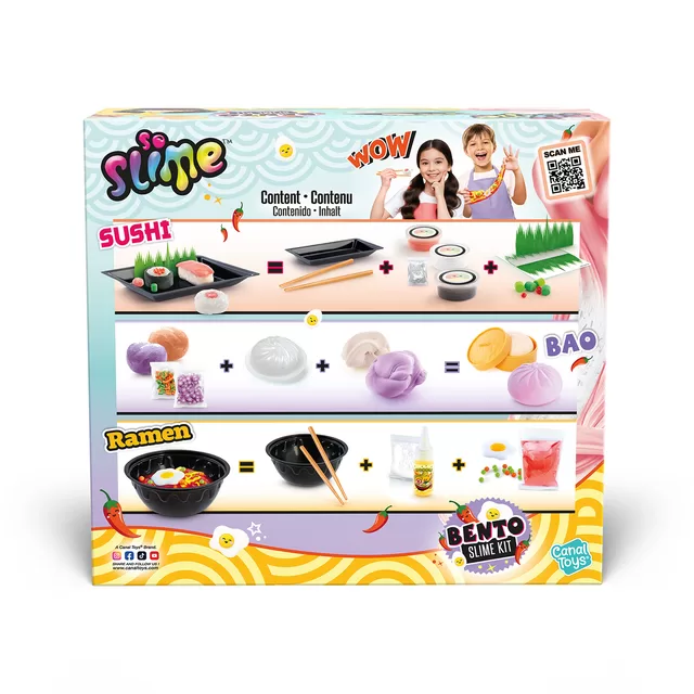 SO SLIME Kūrybinis gleivių rinkinys &bdquo;BENTO&ldquo; &ndash; nuotrauka 12