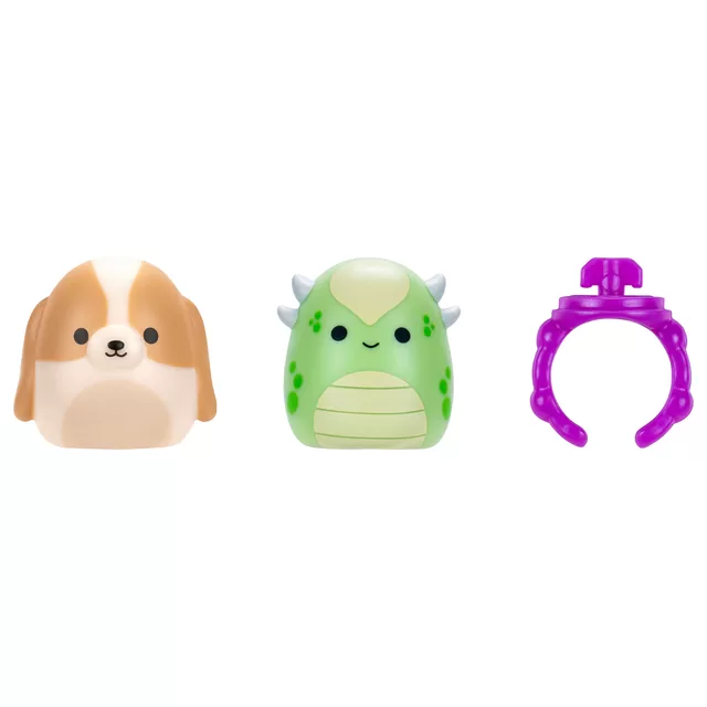 SQUISHMALLOWS SQUISH-A-LONGS Herojai-siurprizai, 2 vnt., 2,5 cm &ndash; nuotrauka 7