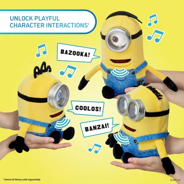 REAL FX MINIONS Palm Puppetronic interaktyvus gyvūnėlis - Dick &ndash; nuotrauka 6