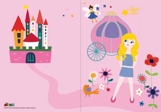 AVENIR Atvirukų gaminimo rinkinys &bdquo;Princesės&ldquo; &ndash; nuotrauka 6