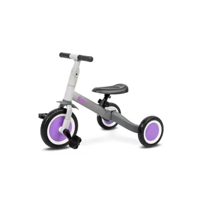 Dviratukas/triratukas Toyz FOX 4in1, grey/purple &ndash; nuotrauka 2
