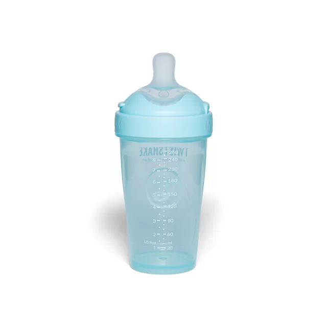 Twistshake buteliukas antikolikinis Pro Double 260ml mėlynas 79025 &ndash; nuotrauka 3