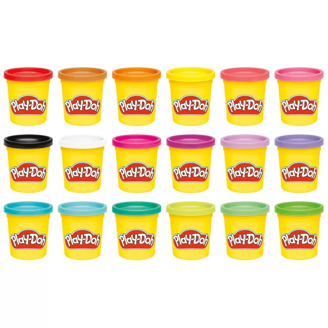 PLAY-DOH Plastilino rinkinys, 18 vnt. &ndash; nuotrauka 4