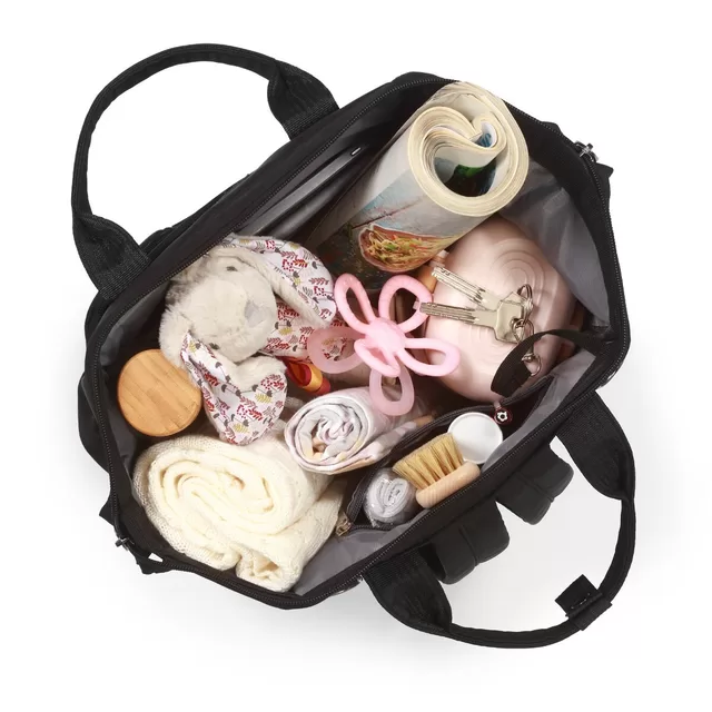 BabyOno mamos kuprinė MODERN STYLE juoda 1649/01 1649/01 &ndash; nuotrauka 10