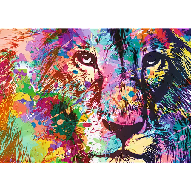 TREFL PUZZLES TREFL Dėlionė &bdquo;Liūtas&ldquo;, 1000 det. &ndash; nuotrauka 2